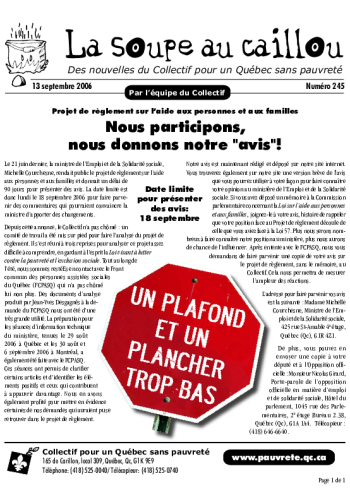 Nous participons, nous donnons notre « avis »!