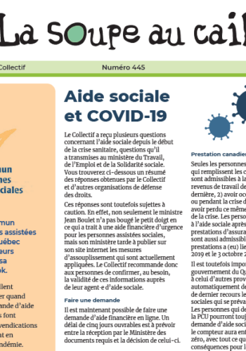 Aide sociale et COVID-19