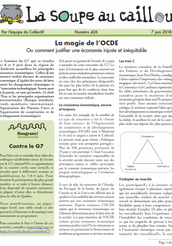 La magie de l’OCDE (ou comment justifier une économie injuste et inéquitable)