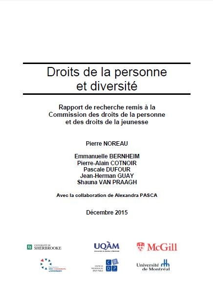 Droits de la personne et diversité