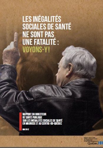 Les inégalités sociales de santé ne sont pas une fatalité: voyons-y!