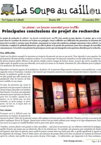 Retour sur le projet de recherche « Le plaisir: un besoin essentiel pour tou-te-s »