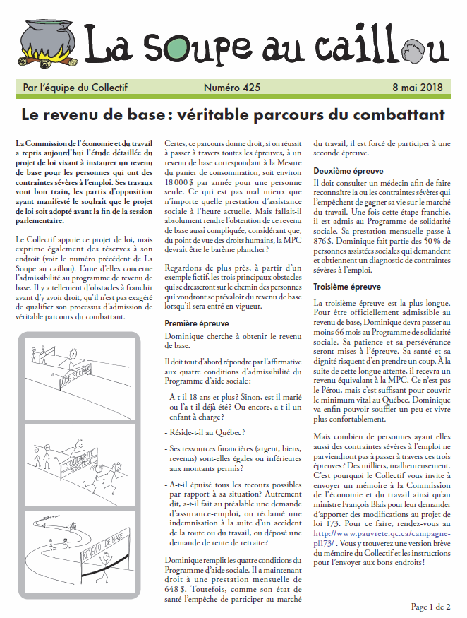 Le revenu de base : parcours du combattant