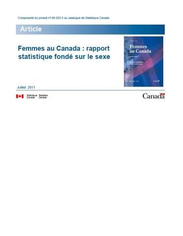 Femmes au Canada : rapport statistique fondé sur le sexe