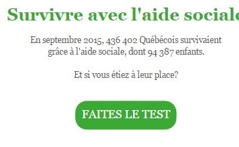 Et si vous tombiez sur l’aide sociale?