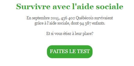 Et si vous tombiez sur l’aide sociale?