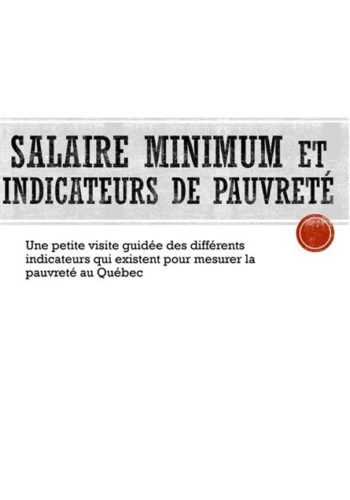 Comment mesurer la pauvreté au Québec?