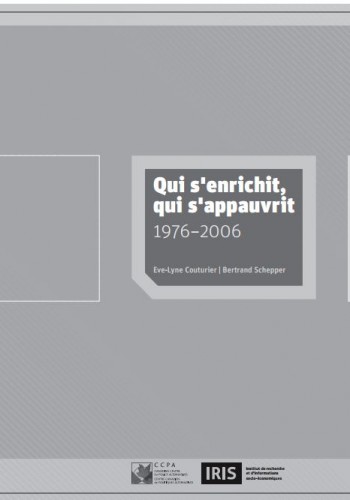 Qui s’enrichit, qui s’appauvrit 1976-2006