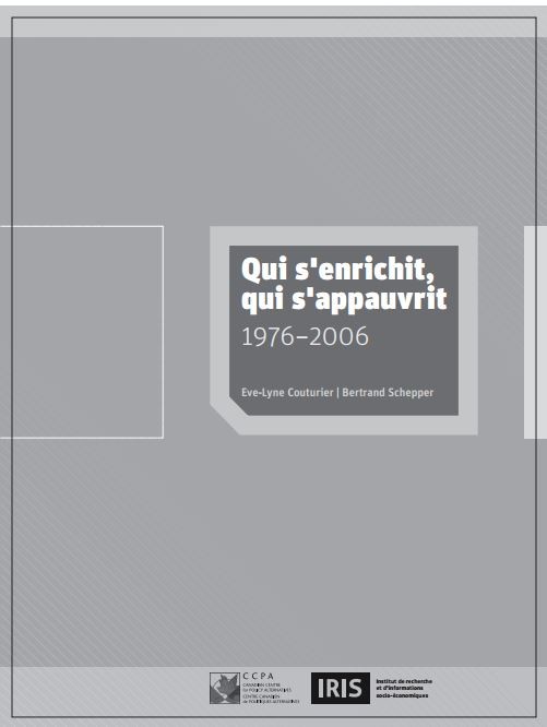 Qui s’enrichit, qui s’appauvrit 1976-2006