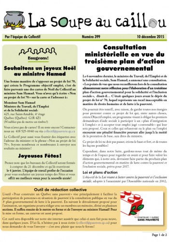 Consultation ministérielle en vue du troisième plan d’action gouvernemental