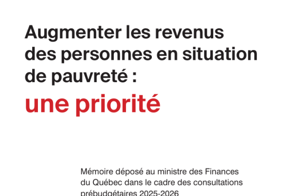 Augmenter les revenus des personnes en situation de pauvreté : une priorité