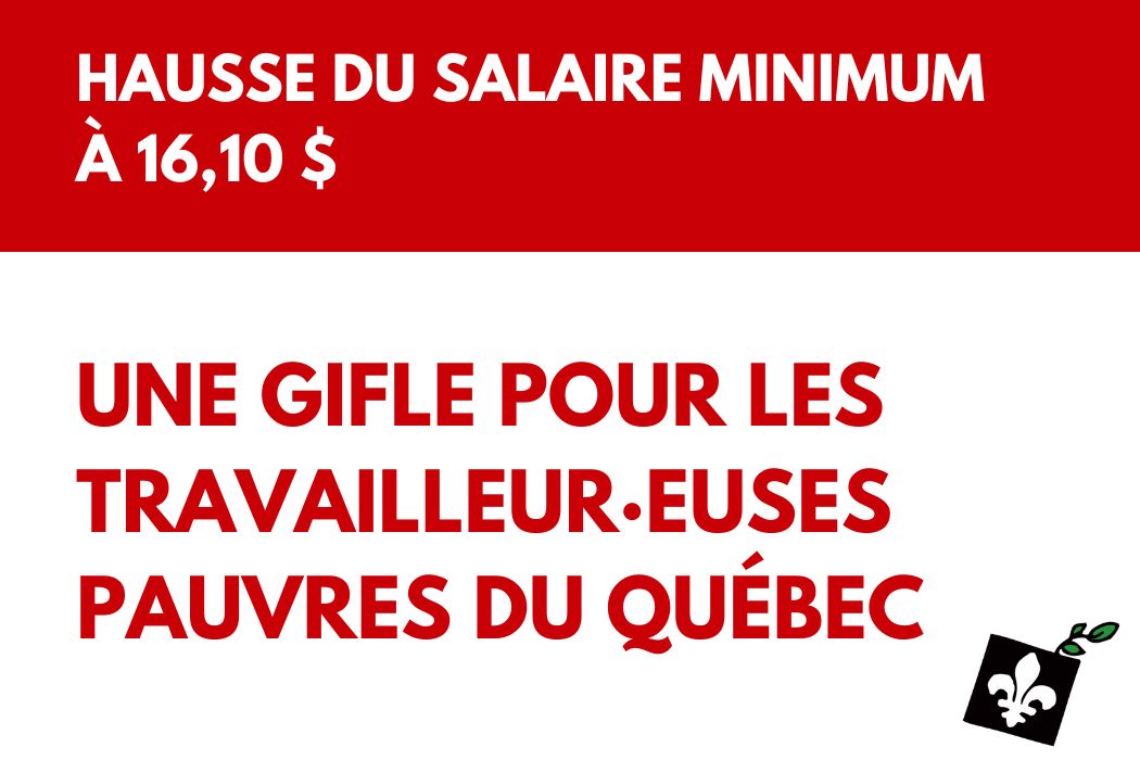 Hausse salaire minimum