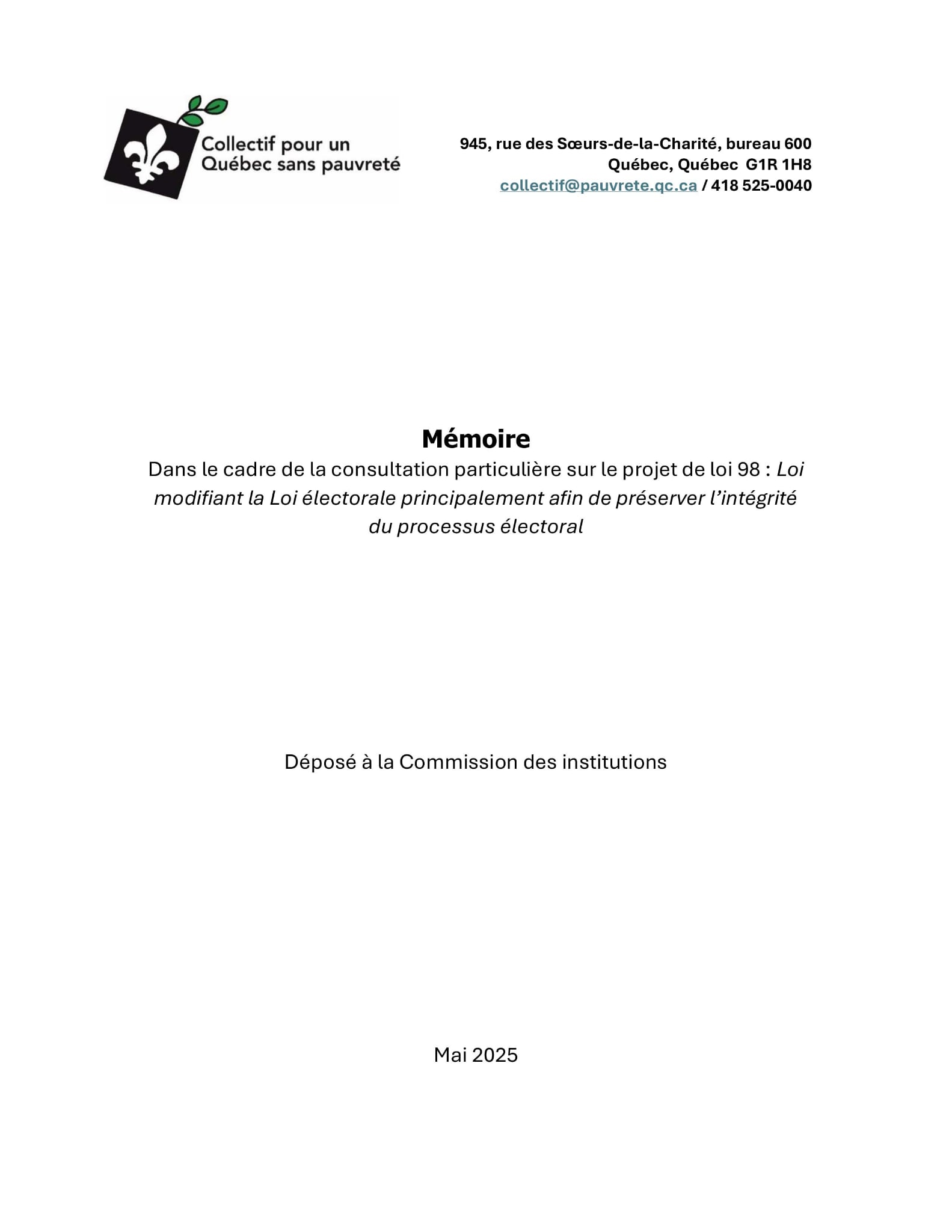 memoire pl98