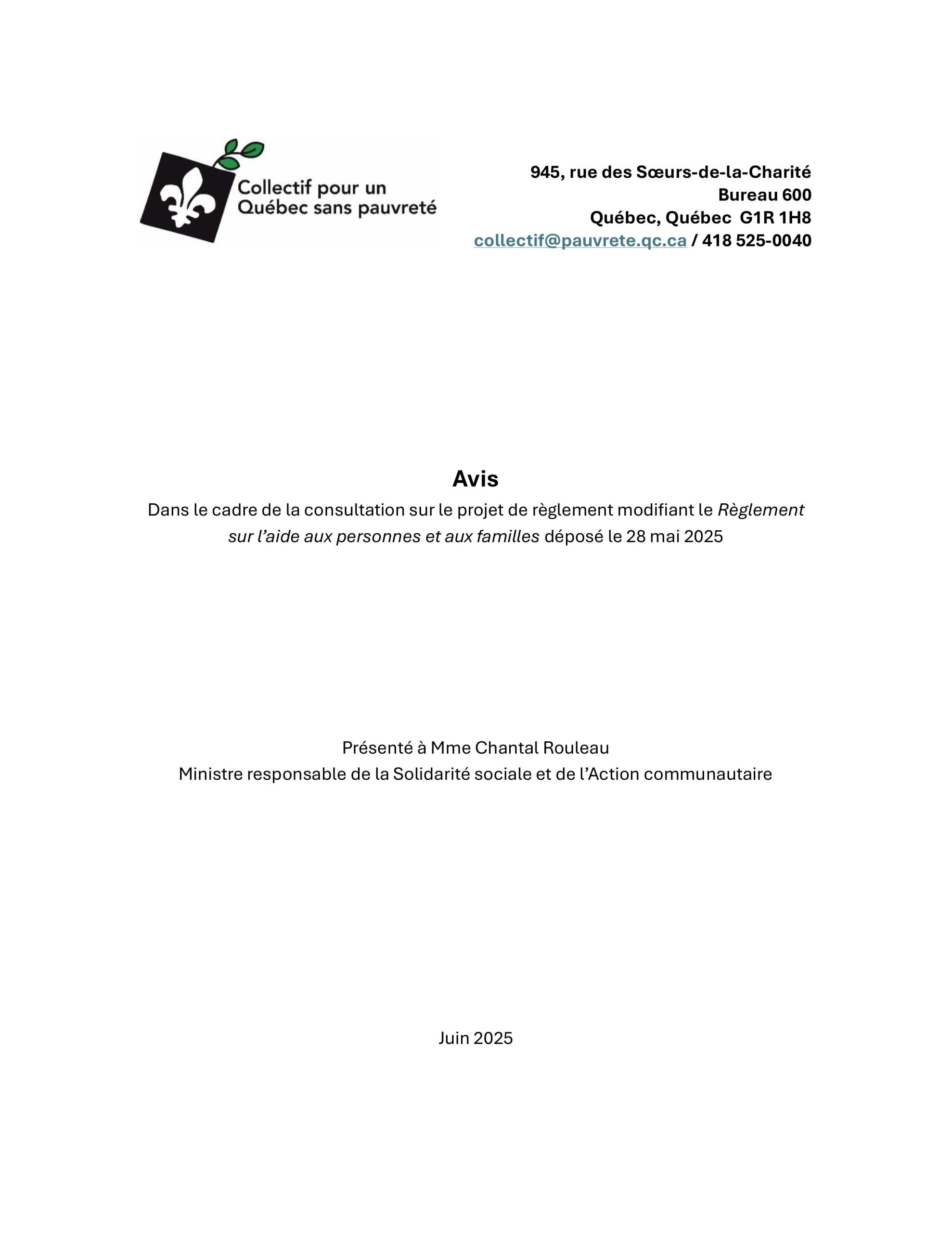 avis reglement pl71