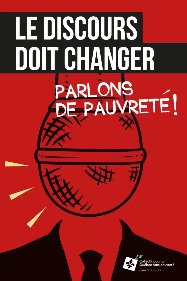 Le discours doit changer - Parlons de pauvreté!
