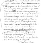 Exemple de lettre d’opinion écrite lors de l’atelier : Mesdames, messieurs les Ministres